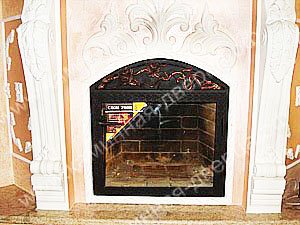 Каминная дверца установлена в г. Белгород