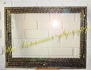 №25-д. Дверца для камина, термостойкое стекло Robax, регулируемое поддувало (шибер), фасад "волна", наличник "зебра", патина "ЗОЛОТО"
